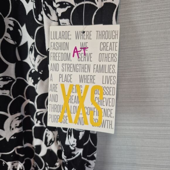 LuLaRoe Irma Tunic Shirt Womens XXS 0 Loose High Low Hem Mid Length Sleeve New - Picture 13 of 16